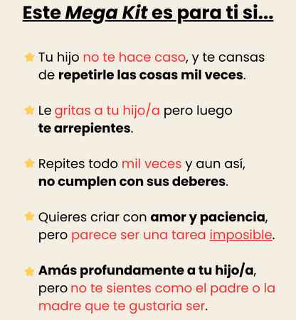 Mega Kit Crianza positiva